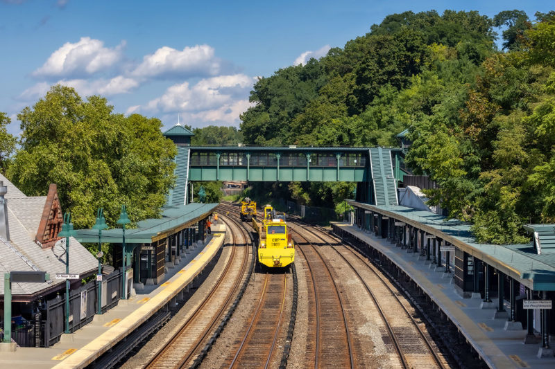 Dobbs Ferry on Labor Day Monday after the storm
