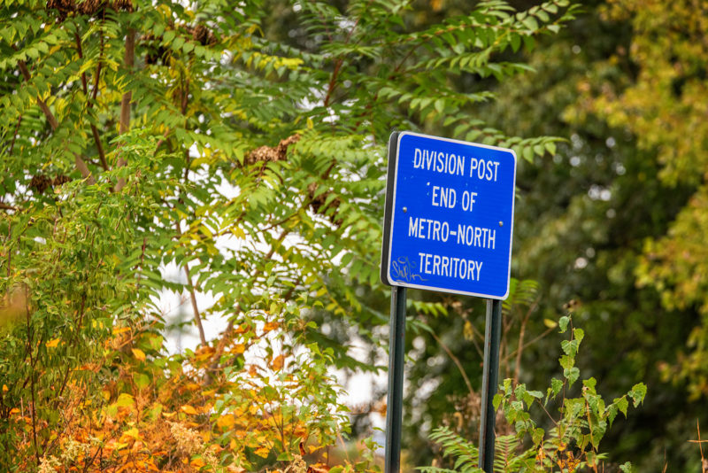 End of Metro-North territory, the Housatonic begins